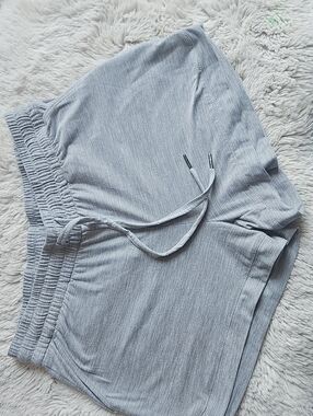 KYODAN Light Gray Ribbed Lounge Shorts